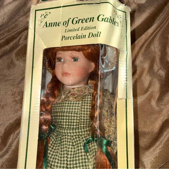 Charming Plaid Doll with Red Braids - Picture 9 of 13